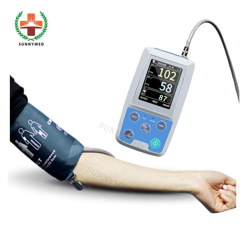 Sy-G030 Hot Sale Portable 24 Hours Ambulatory Blood Pressure Monitor