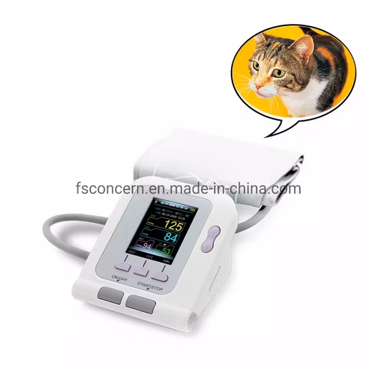 Monitor de presión arterial portátil de calidad veterinaria a precio barato médico